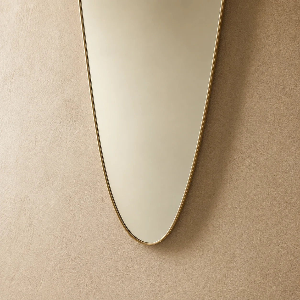 Luxury Modern Solene Gold Mirror European Style for Villa