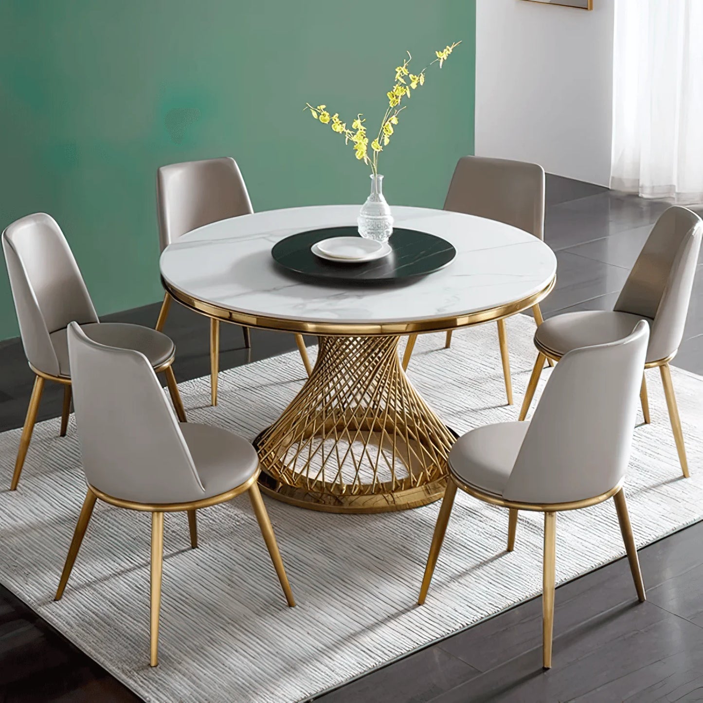 Luxury Modern Tokyo Dining Chair European Style for Villa