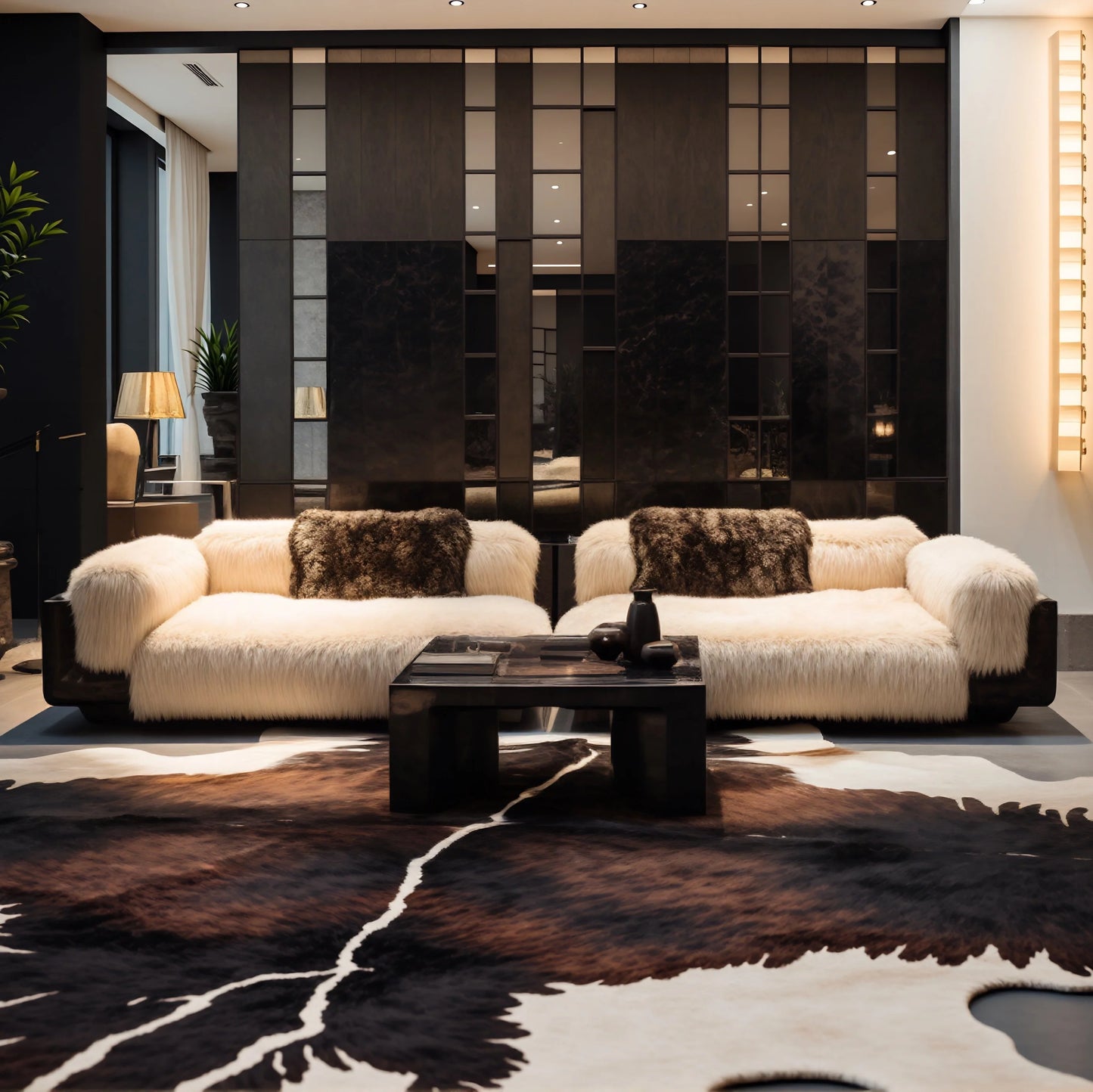 Luxury Modern Yeti Sofa European Style for Villa