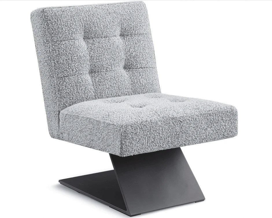 Luxury Modern Z Accent Chair European Style for Villa