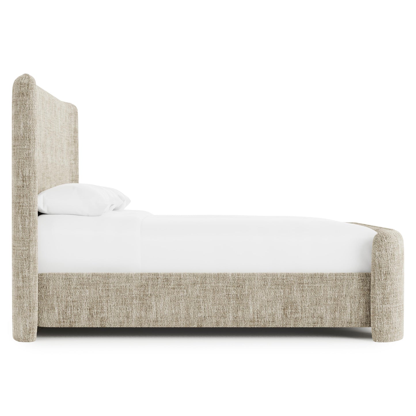 Luxury Pemba Fabric Shelter Bed Modern Italian Style for Villa