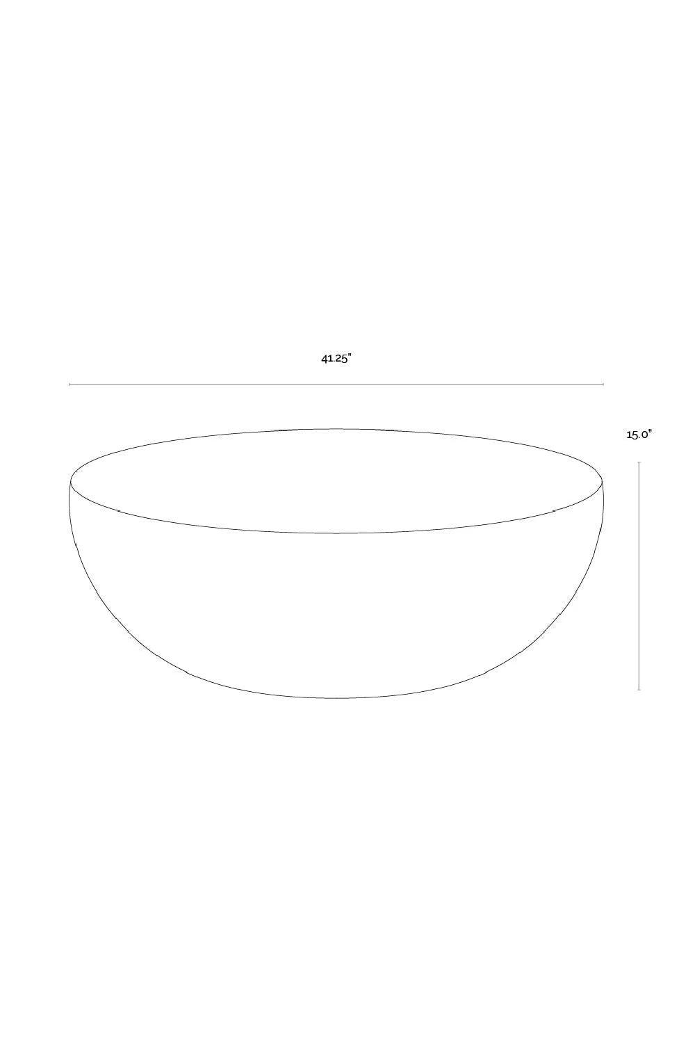 Luxury Round Antique Bronze Coffee Table Modern Italian Style for Villa