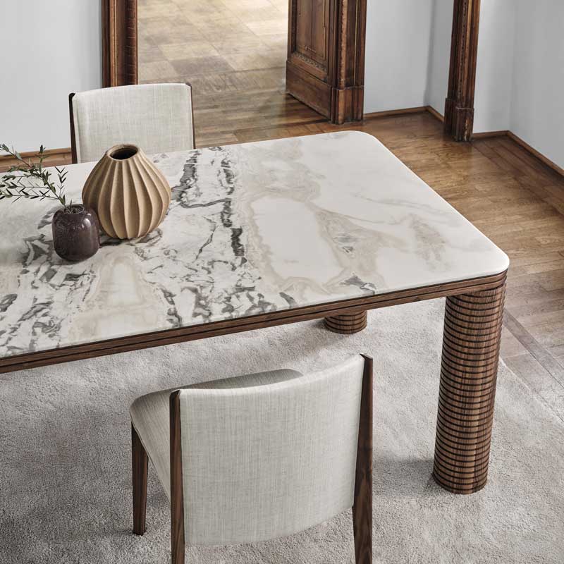Luxury Sansiro Dining Table Modern Italian Style for Villa