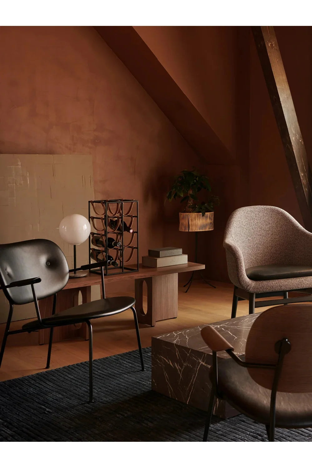 Luxury Shell Lounge Chair Modern Italian Style for Villa