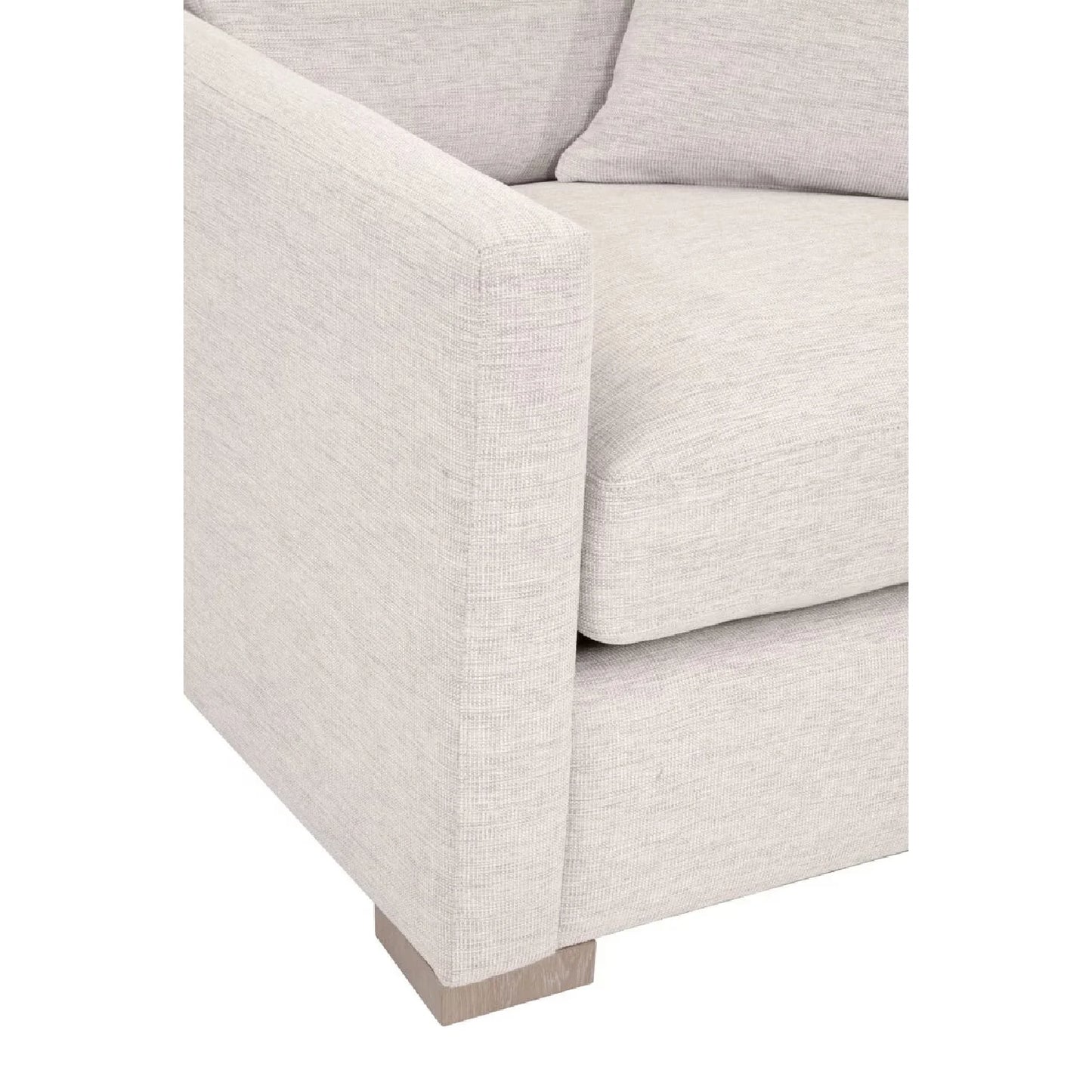 Luxury Slim Arm Fabric Lounge Chair Modern Italian Style for Villa