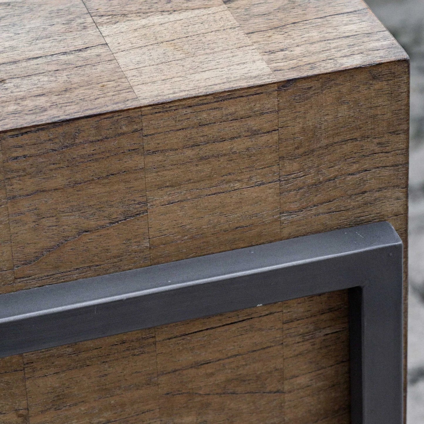 Luxury Solid Mahogany Console Table Modern Italian Style for Villa