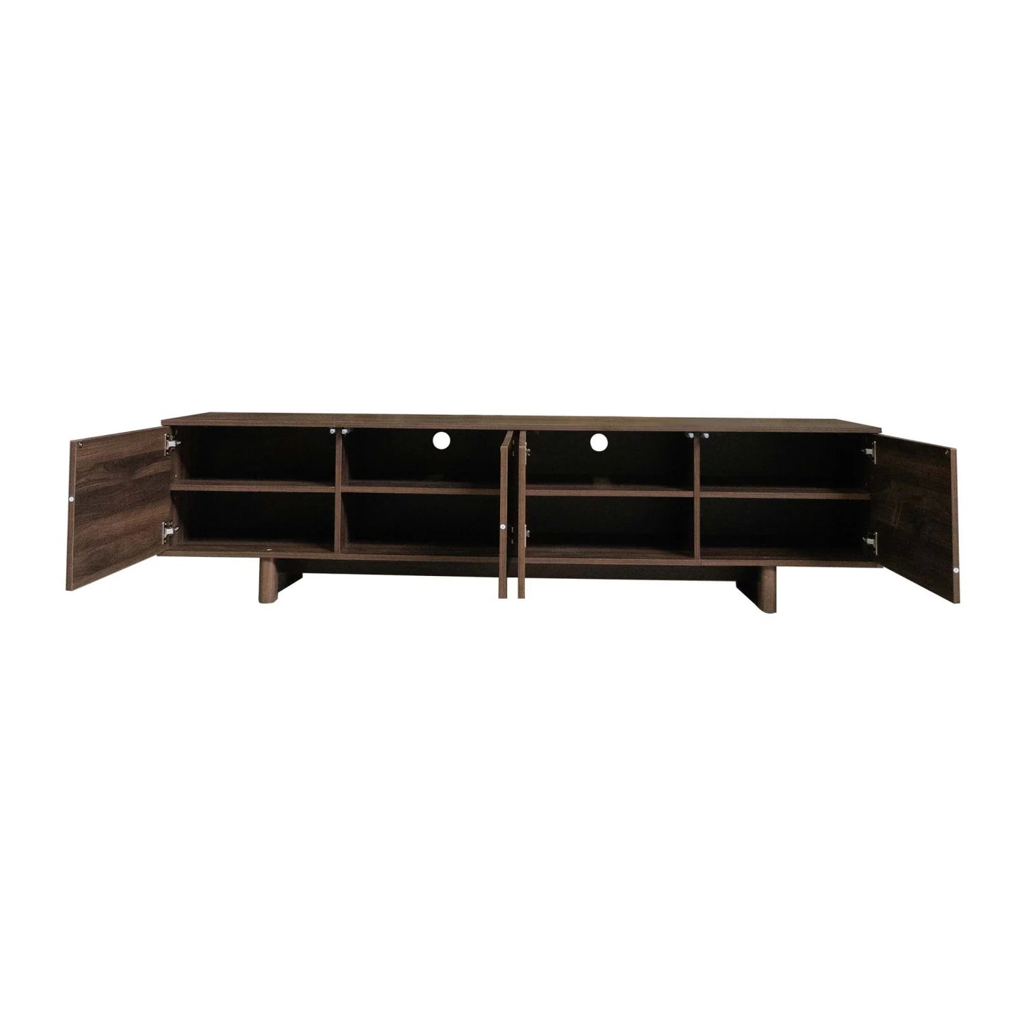 Luxury Solid Wood Media Unit Modern Italian Style for Villa