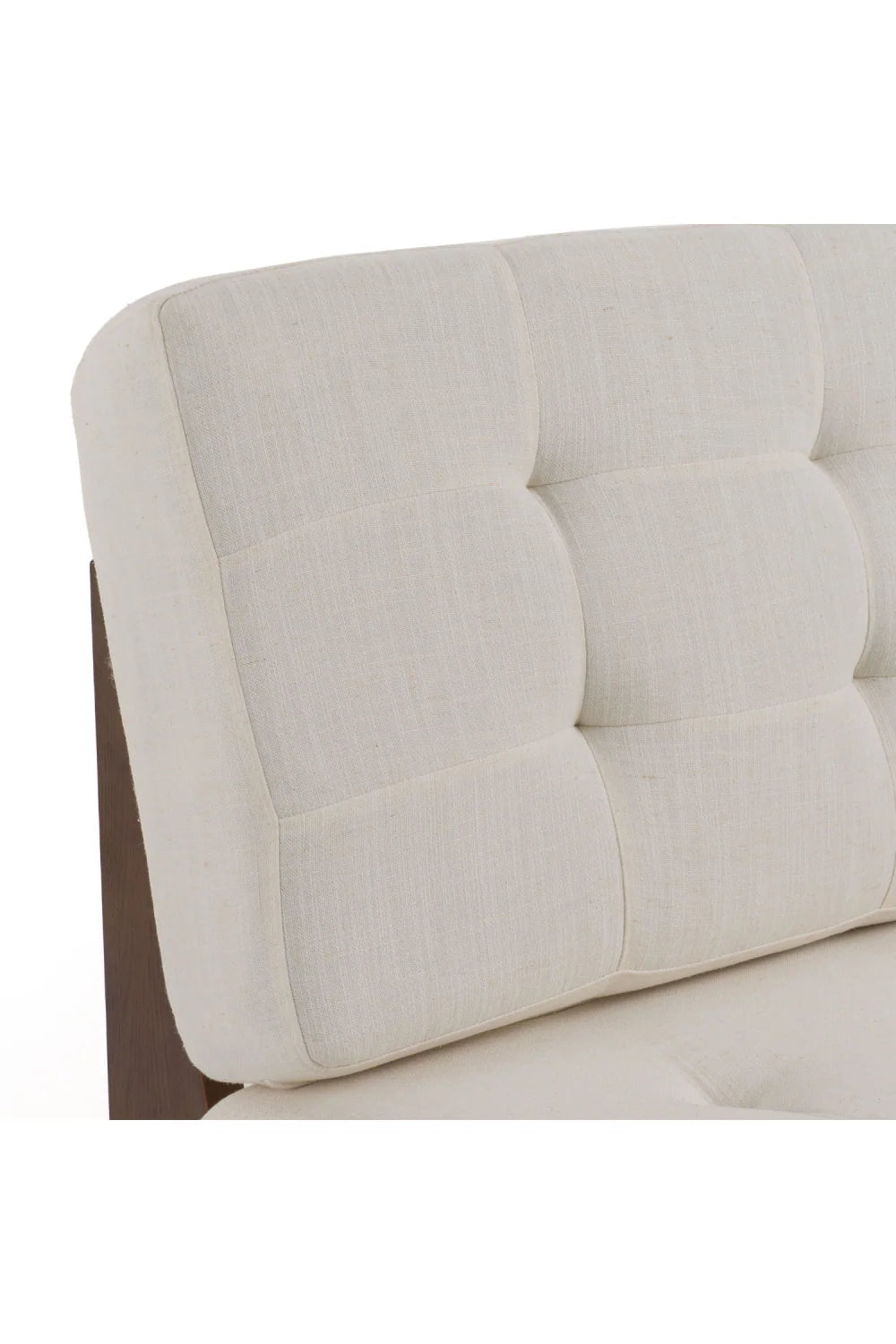 Luxury Tufted Fabric Lounge Chair Modern Italian Style for Villa