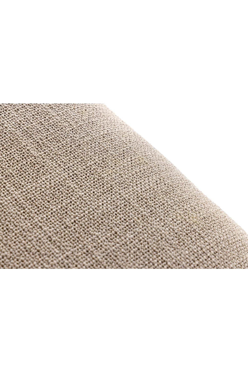 Luxury Upholstered Modern Beige Linen Counter Stool European Style for Villa
