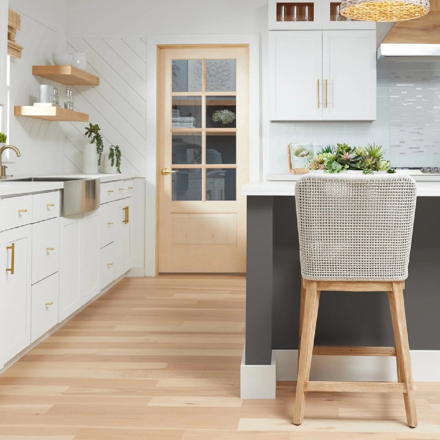 Luxury Upholstered Modern Counter Stool European Style for Villa