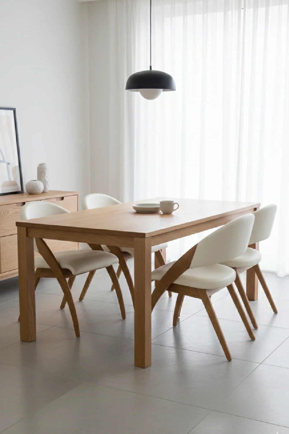 Luxury Upholstered Modern Dining Chair European Style for Villa