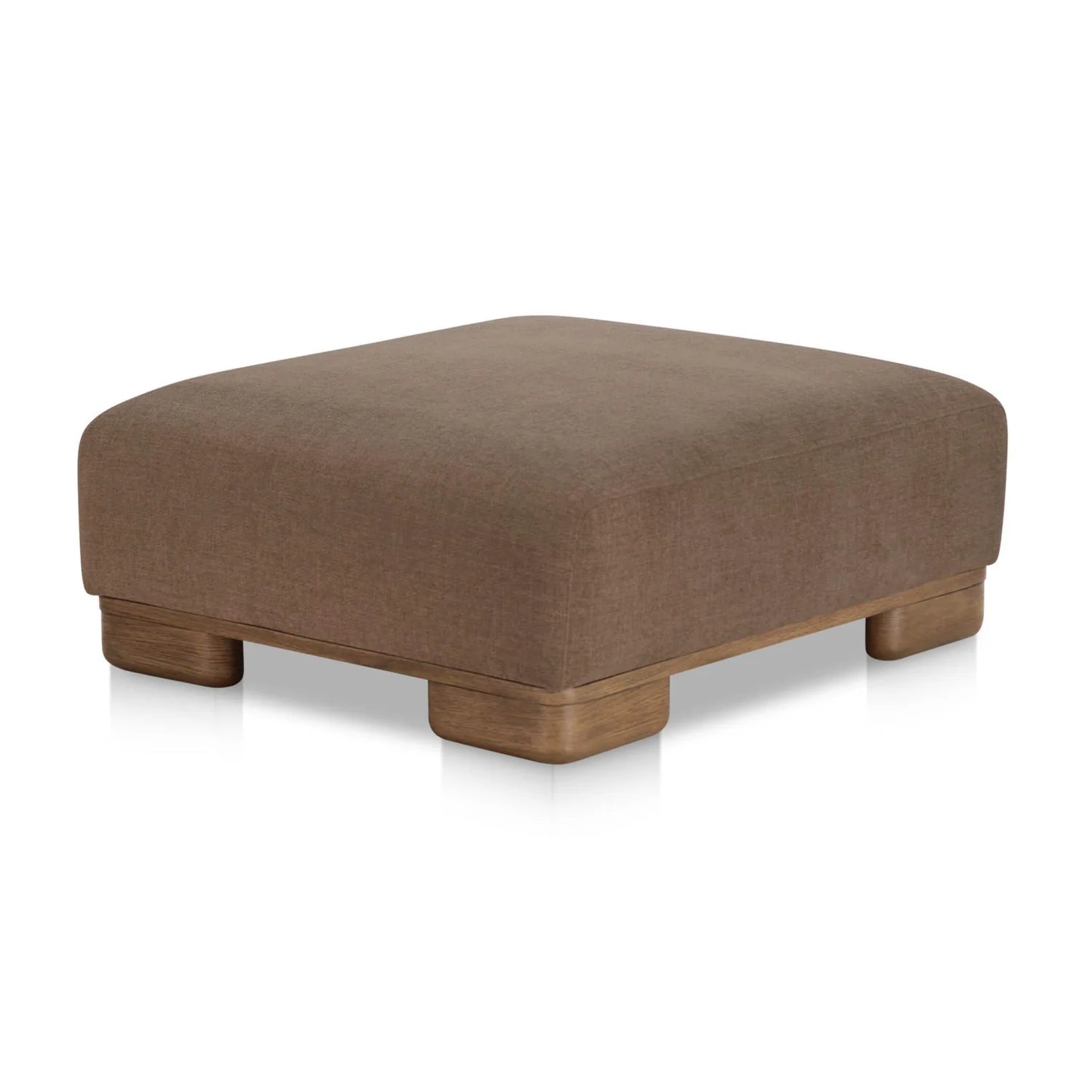Luxury Upholstered Modern Fabric Ottoman European Style for Villa
