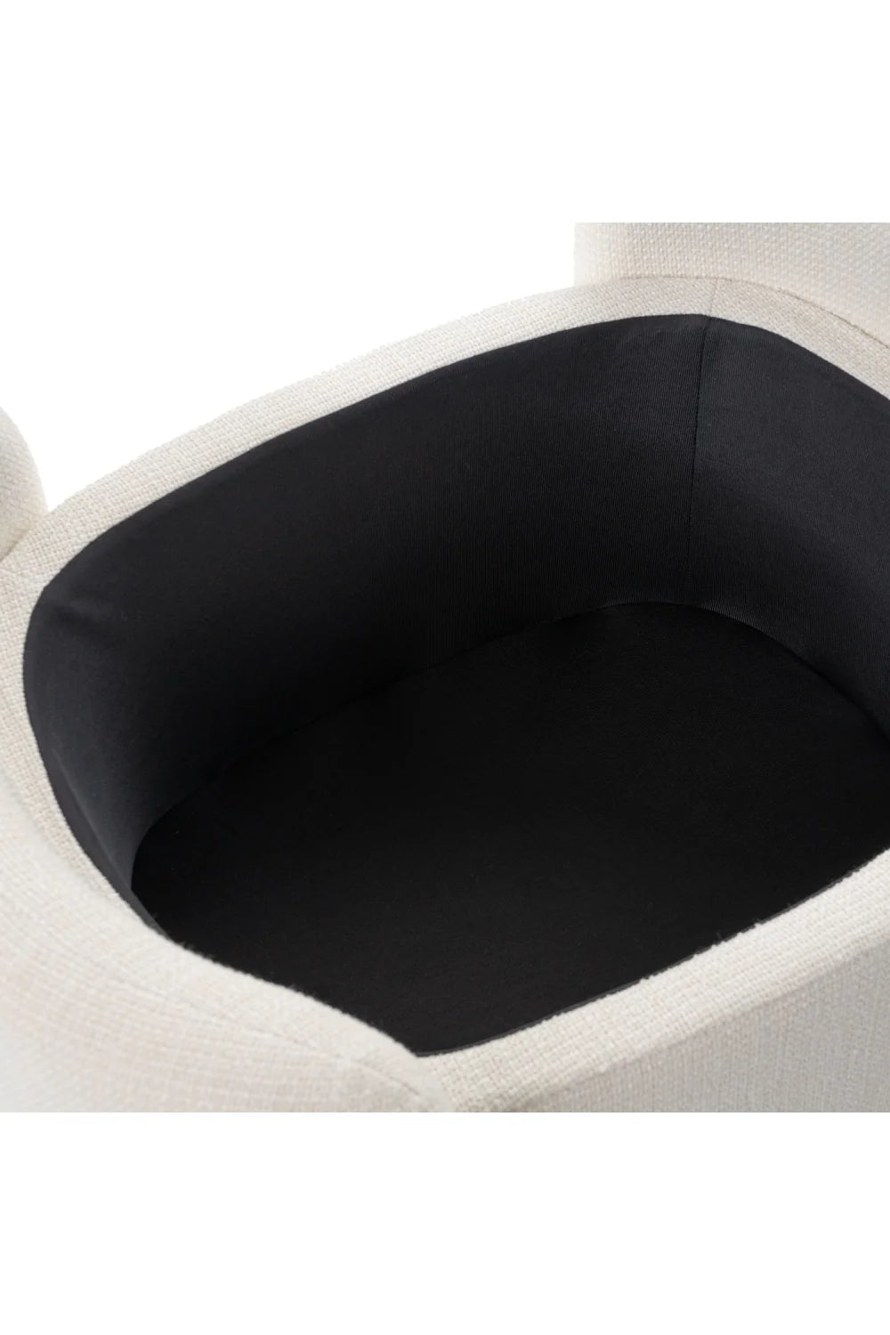 Luxury Upholstered Modern Fabric Storage Ottoman European Style for Villa