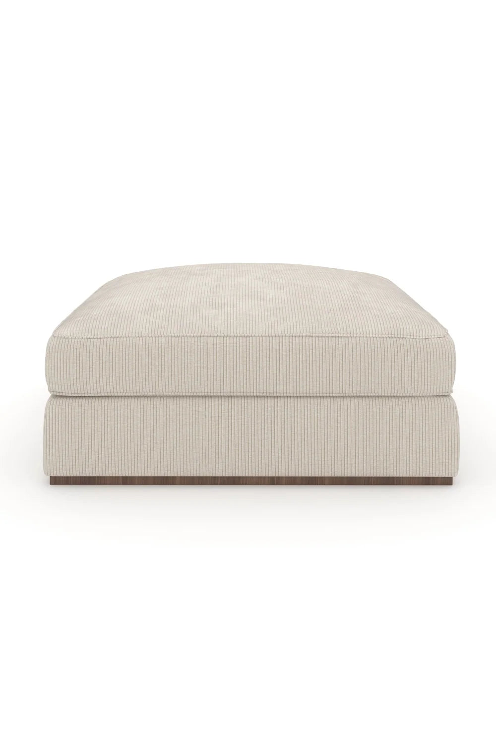 Luxury Upholstered Modern Square Ottoman European Style for Villa