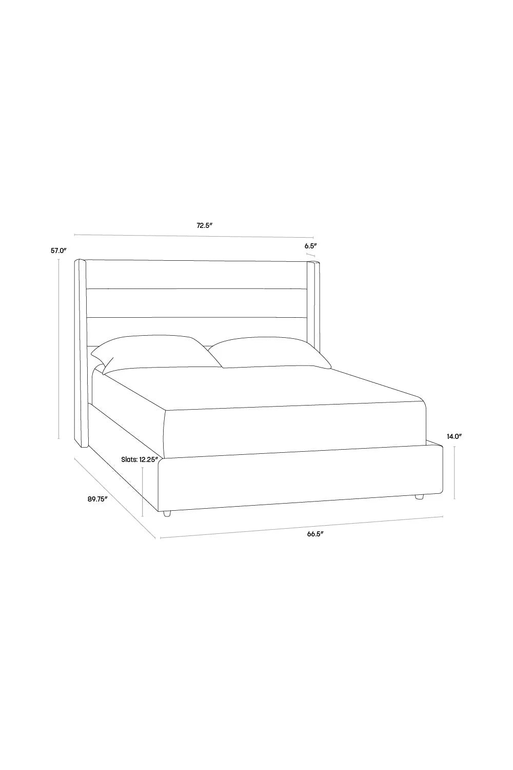 Luxury Upholstered Modern White Bed European Style for Villa
