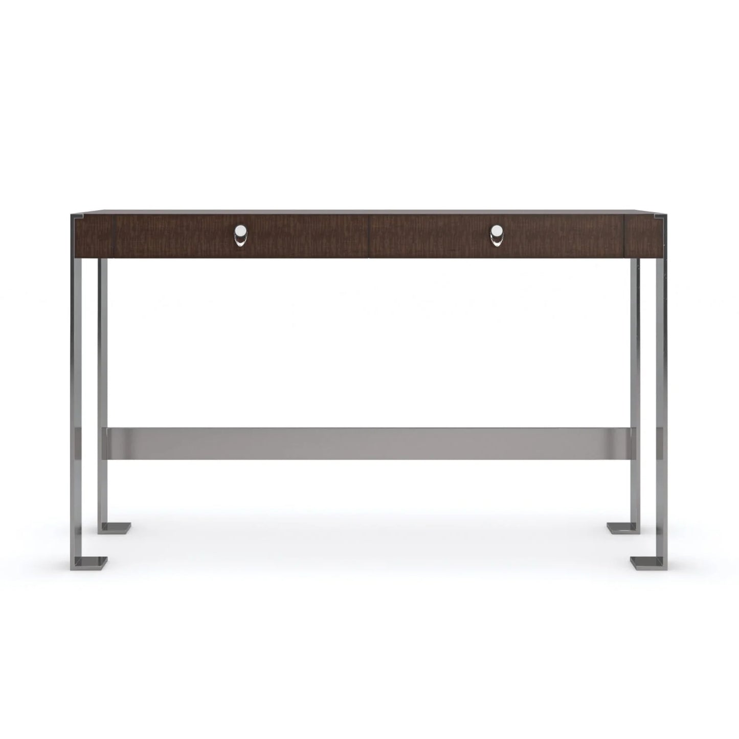 Luxury Wooden 2-Drawer Modern Desk European Style for Villa