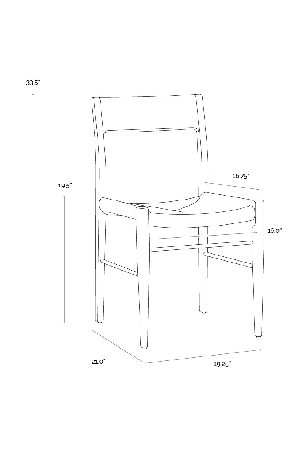 Luxury Woven Modern Dining Chair European Style for Villa