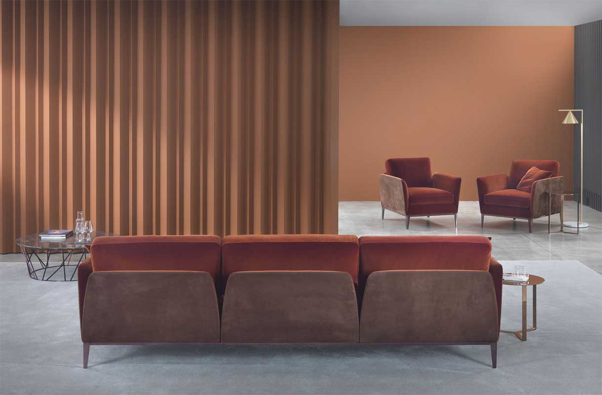 Luxury Ritz Lounge Armchair Modern Italian Style for Villa