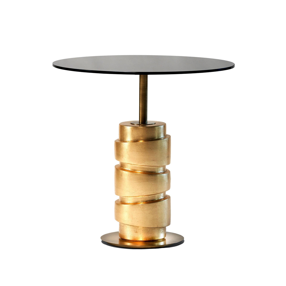 Luxury CYL Ceramic Glass Side Table Modern Italian Style for Villa