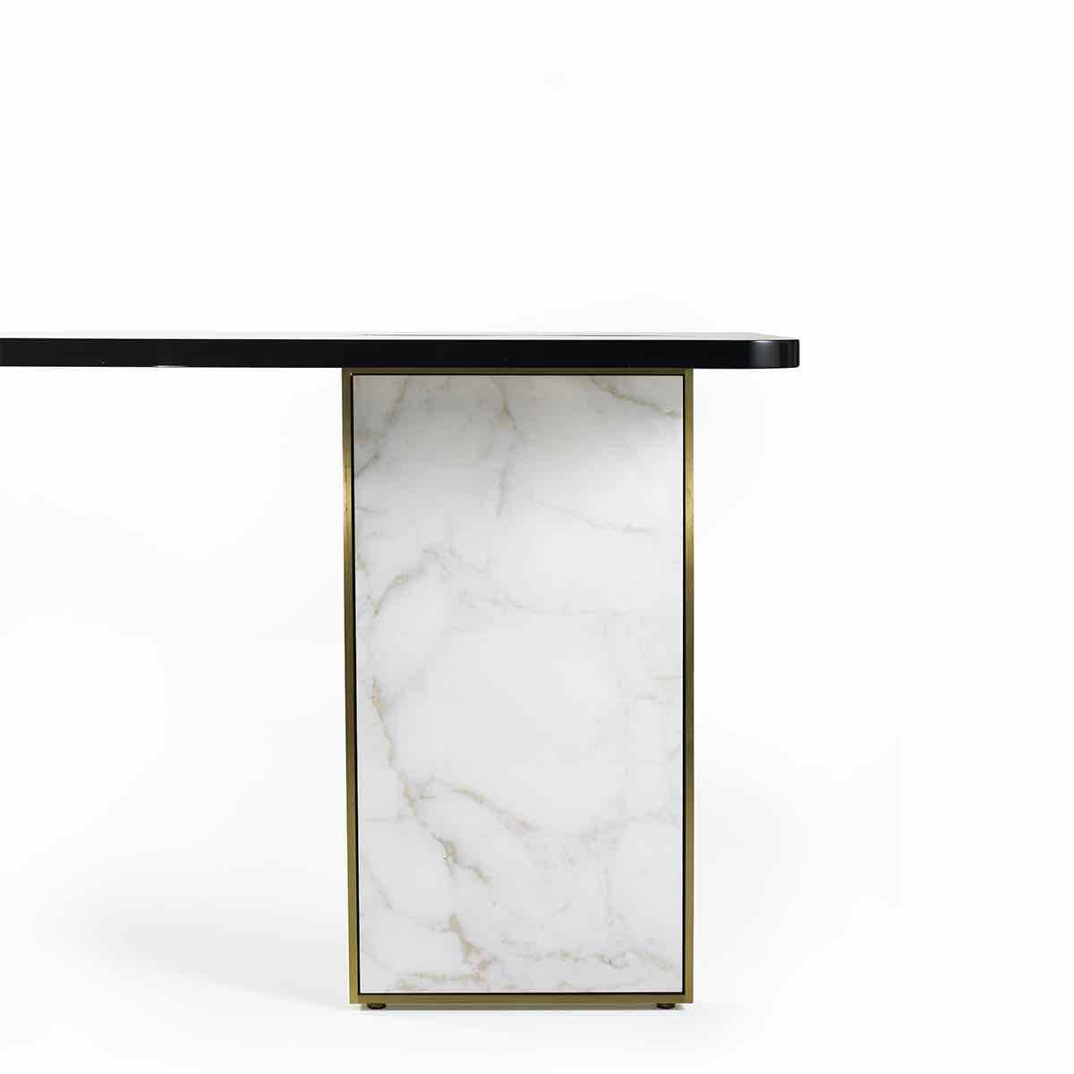 Console Table Tyron – Lacquered Wood by Studio 63 for Marioni – Statement Piece