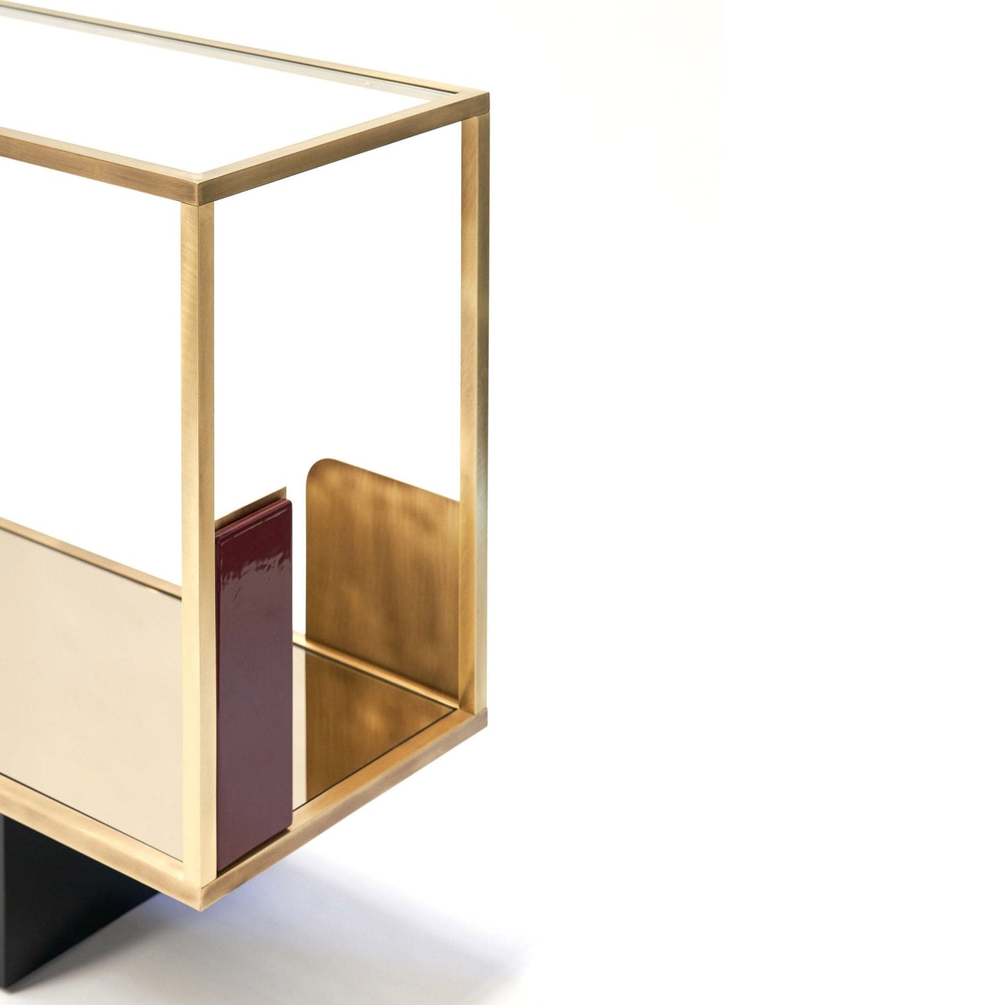 Console Table Sunset – Italian Designer Lacquered Wood Marioni Statement Piece