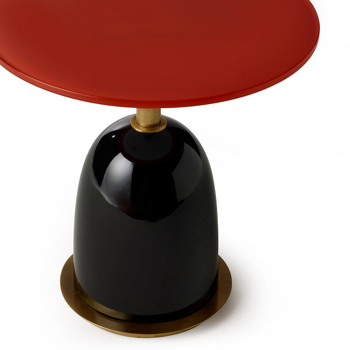 Luxury PINS Ceramic Glass Side Table Modern Italian Style for Villa