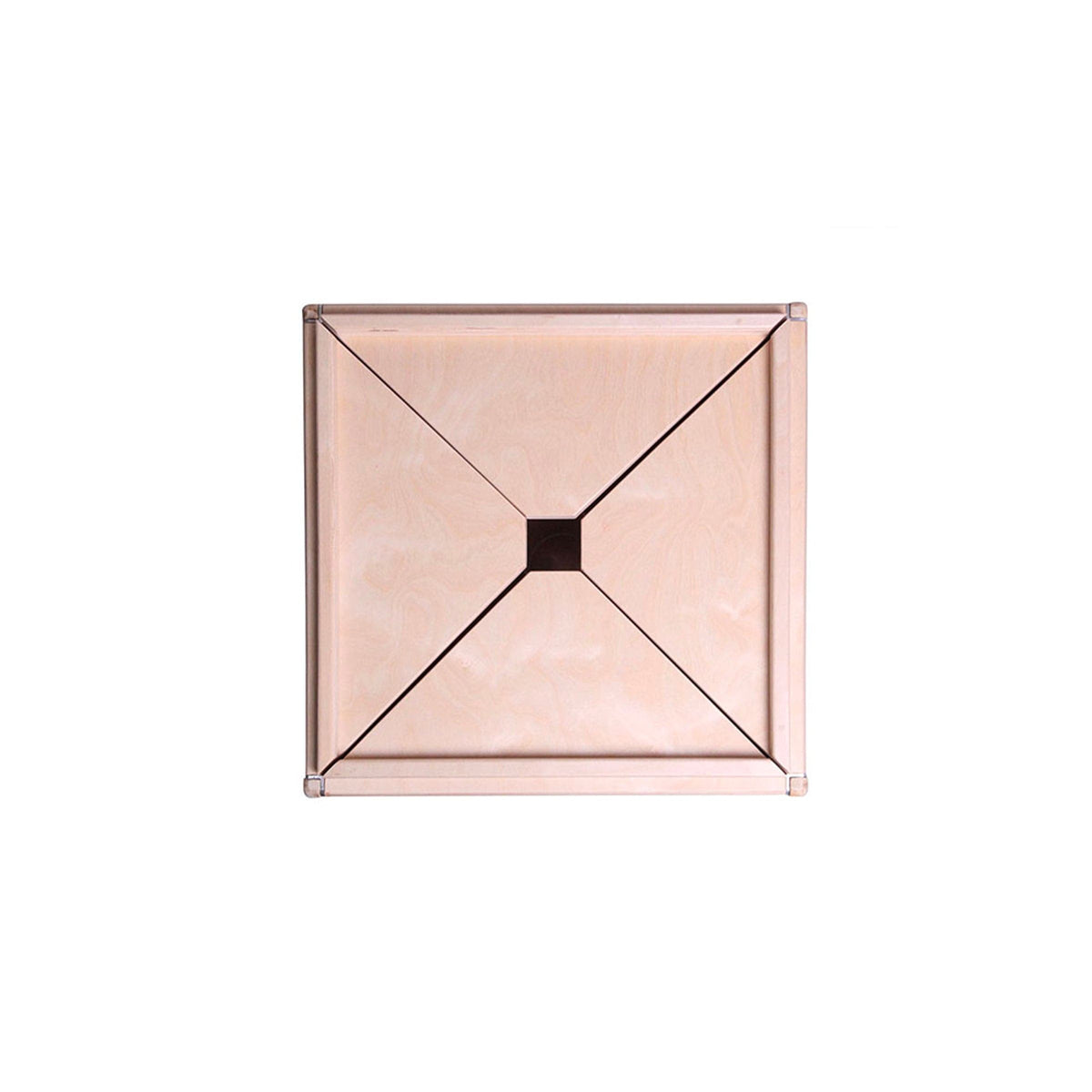 Luxury PETALO Wood Metal Coffee Table Modern Italian Style for Villa