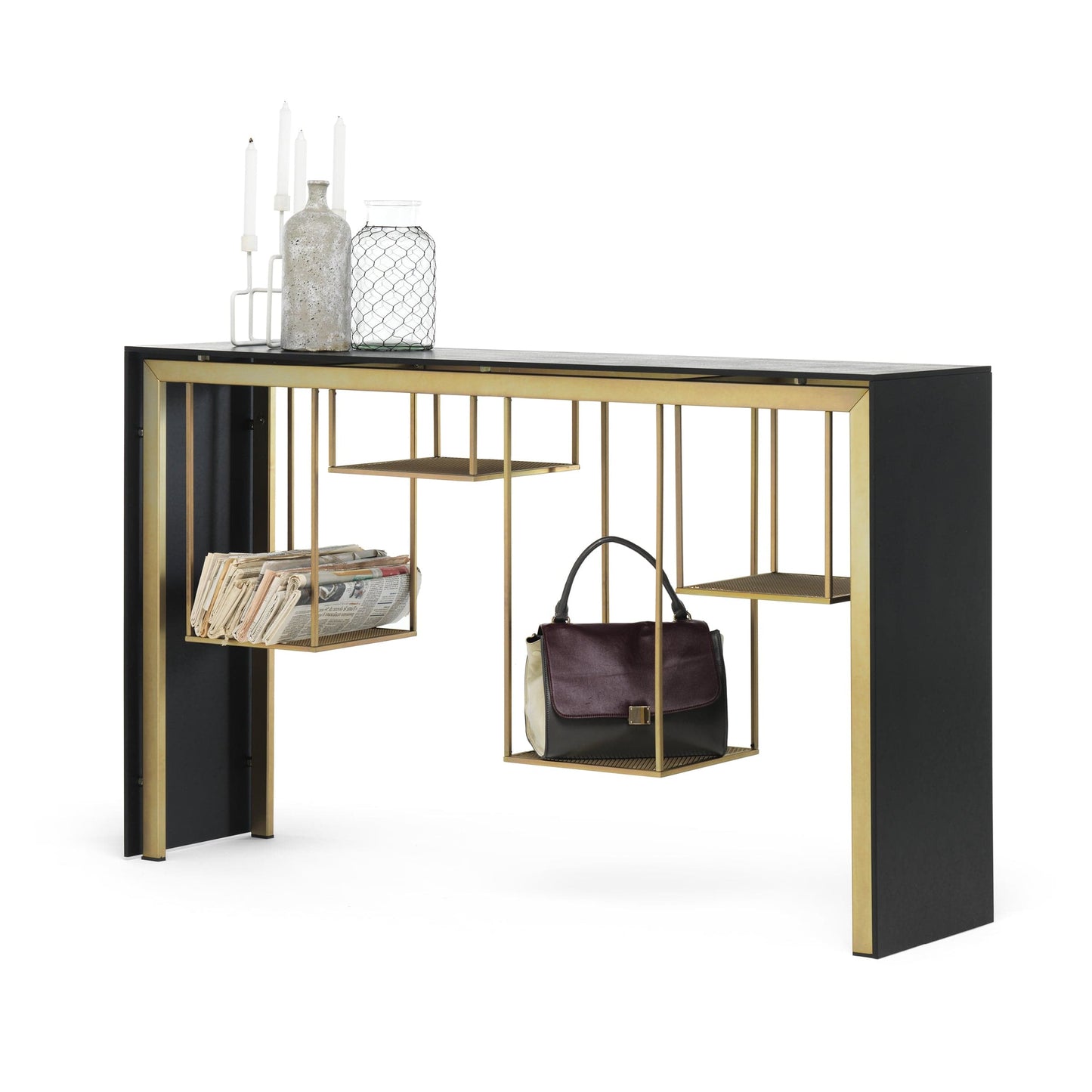 Mogg Tokyo Console Table – Italian Designer Metal Statement Piece