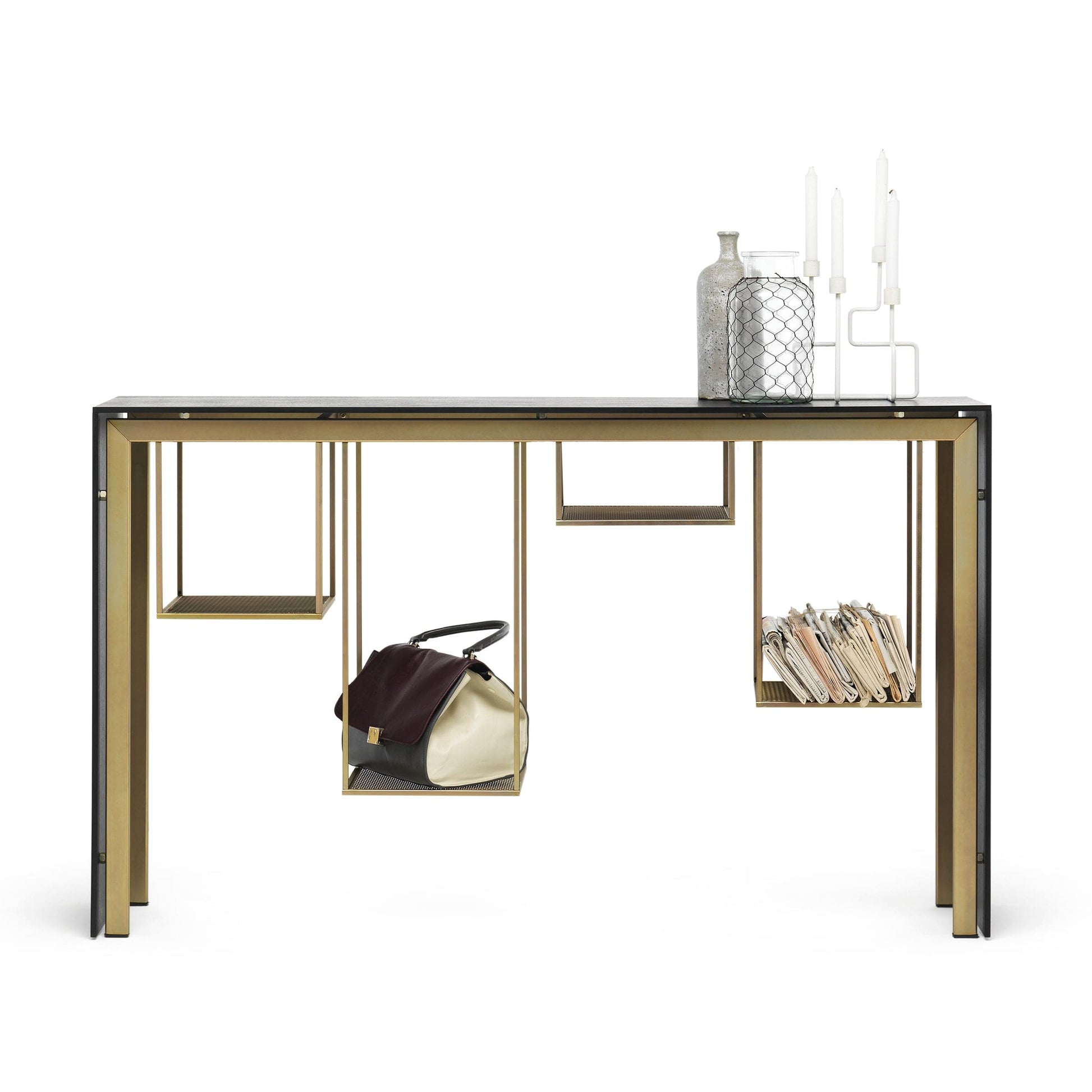 Mogg Tokyo Console Table – Italian Designer Metal Statement Piece