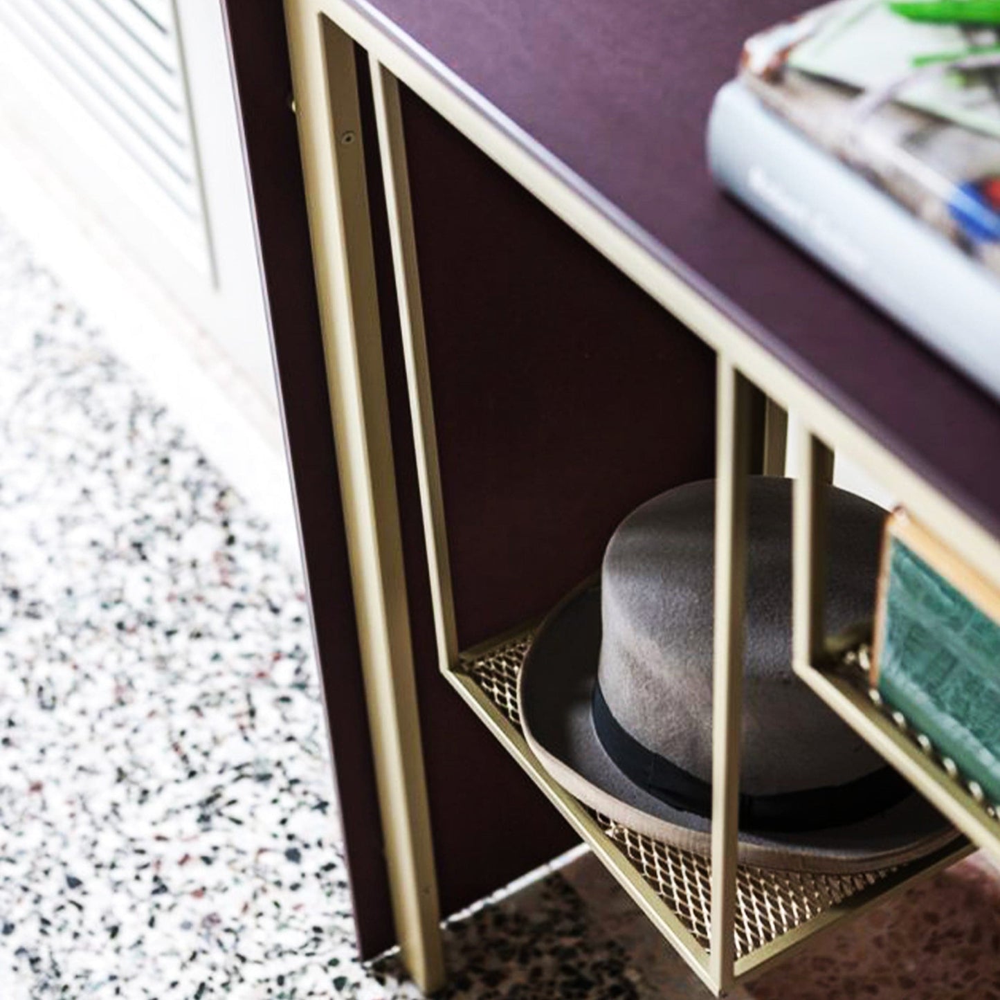 Mogg Tokyo Console Table – Italian Designer Metal Statement Piece