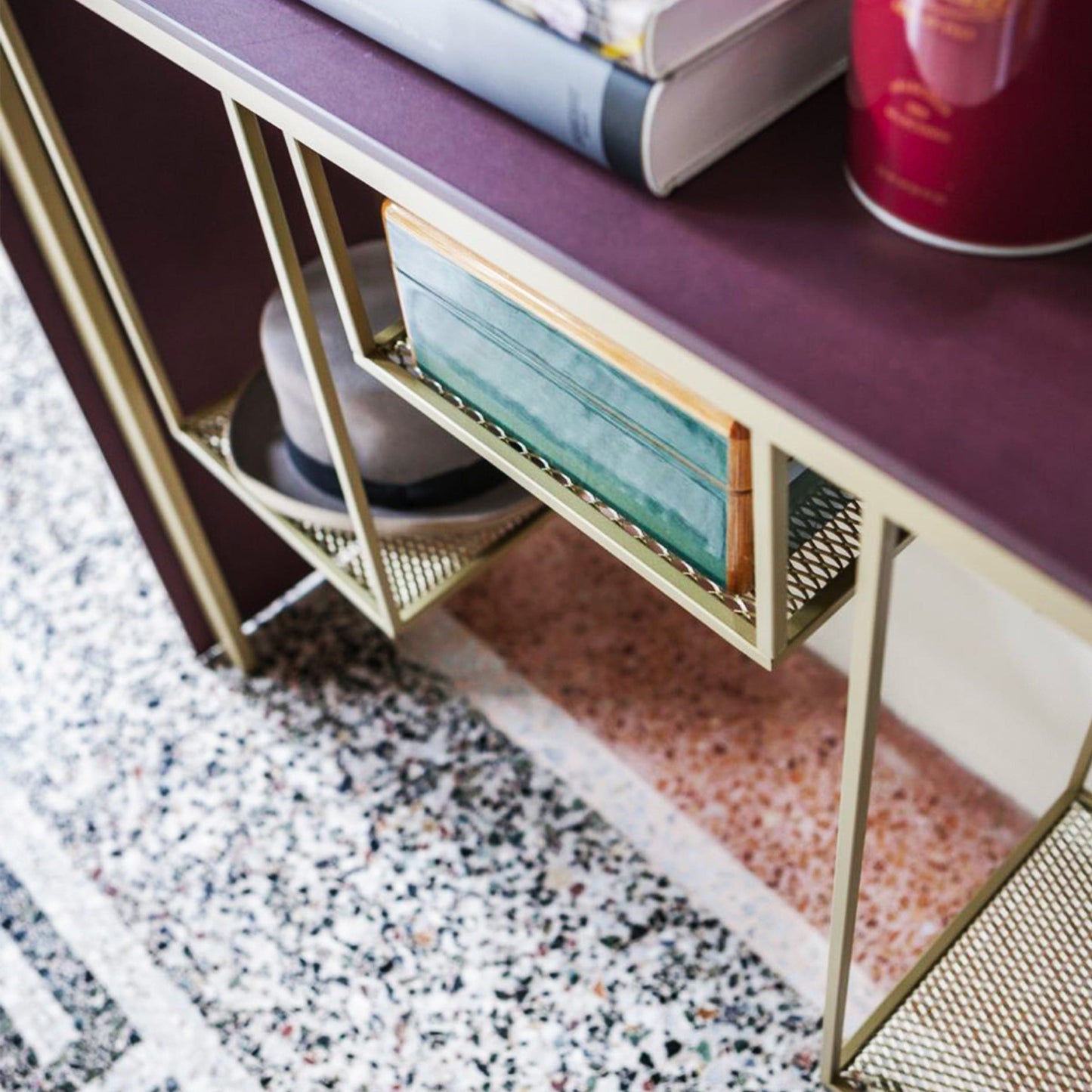 Mogg Tokyo Console Table – Italian Designer Metal Statement Piece