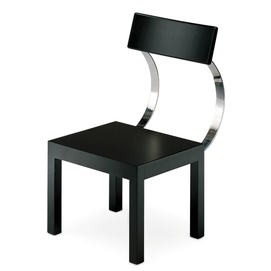 Luxury FOLLIA Metal Dining Chair Modern Italian Style for Villa