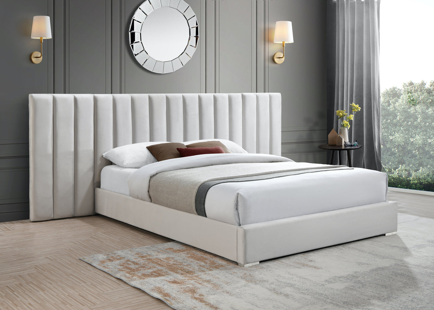 Luxury Modern Pepo King Bed European Style for Villa