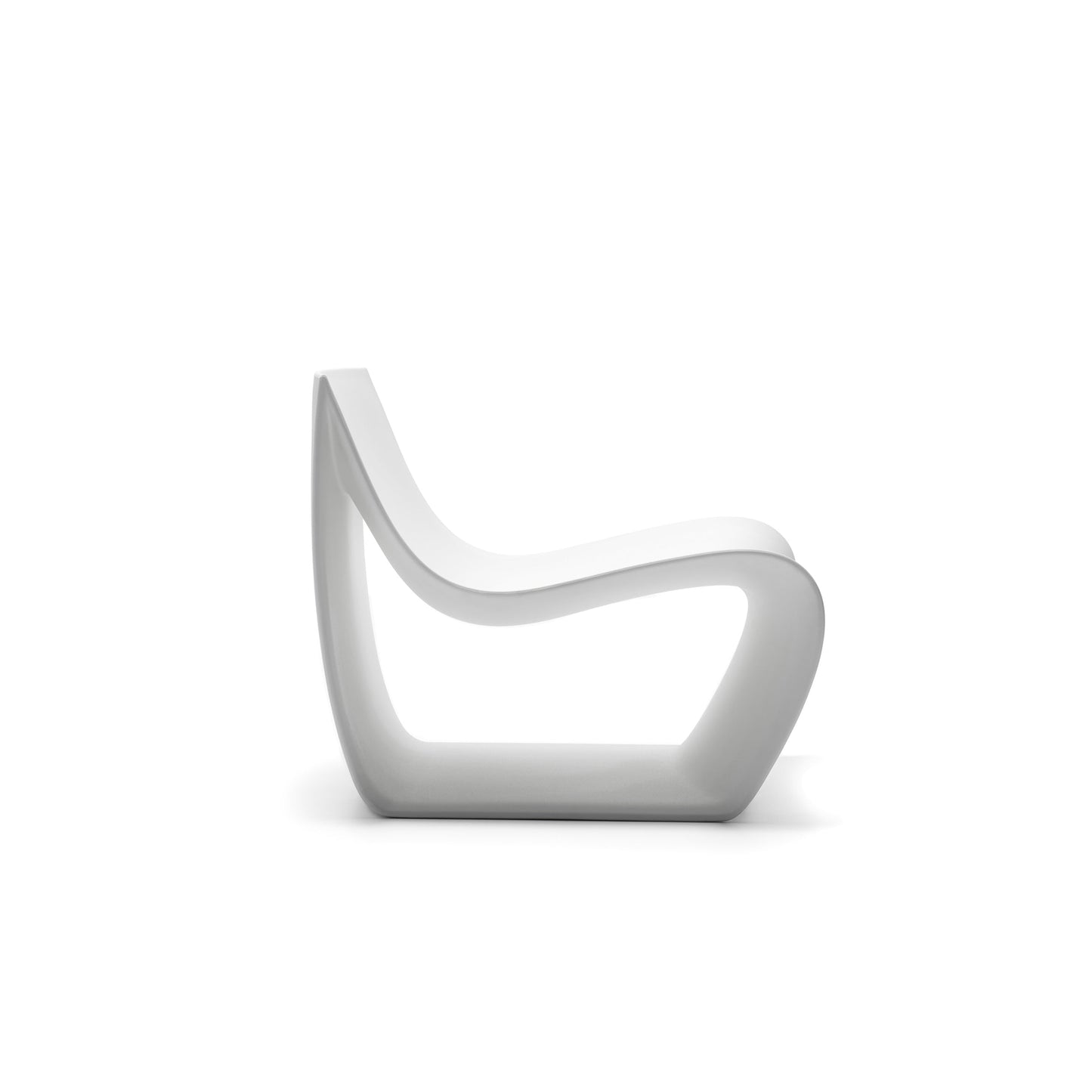 Sign Matt Dining Chair – Sinuous Ergonomic Matte Polyethylene by MDF Italia