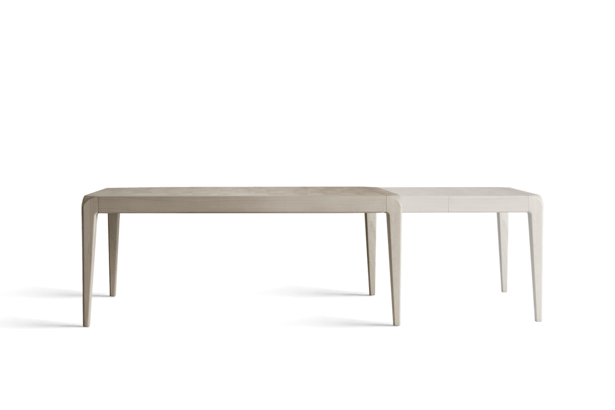 Extendable Dining Table – Solid Walnut Wood Rectangular Statement Piece