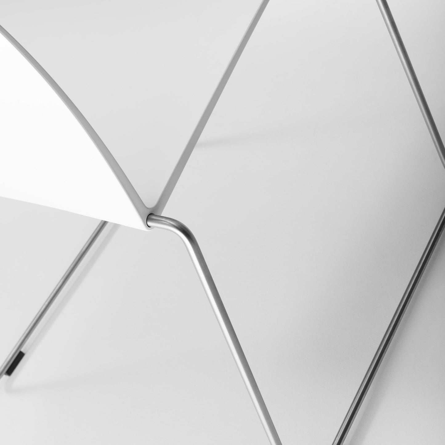M1 Dining Chair – Stackable Indoor/Outdoor, Recyclable Plastic & Steel by MDF Italia