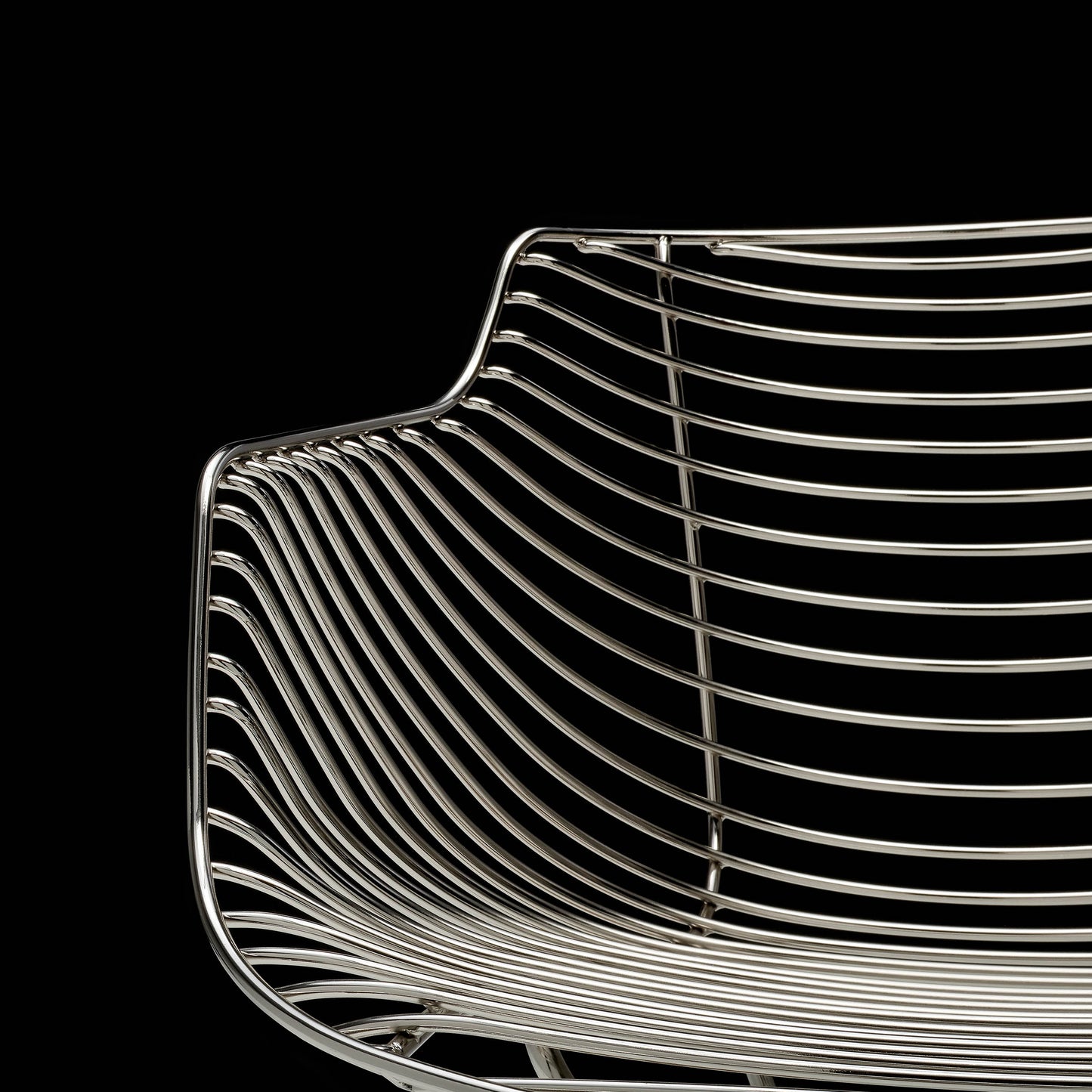 Flow Filo Dining Chair – Bronze Steel Wire – MDF Italia – Contemporary