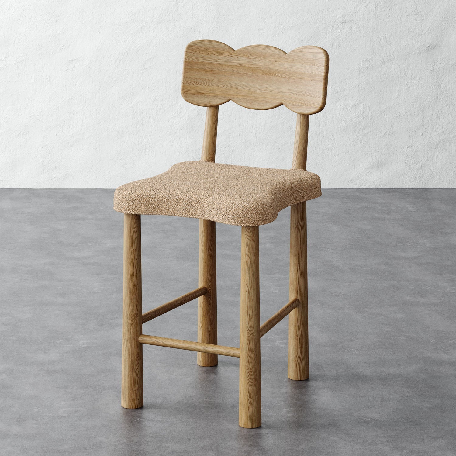 Luxury Modern Madeleine Counter Stool European Style for Villa