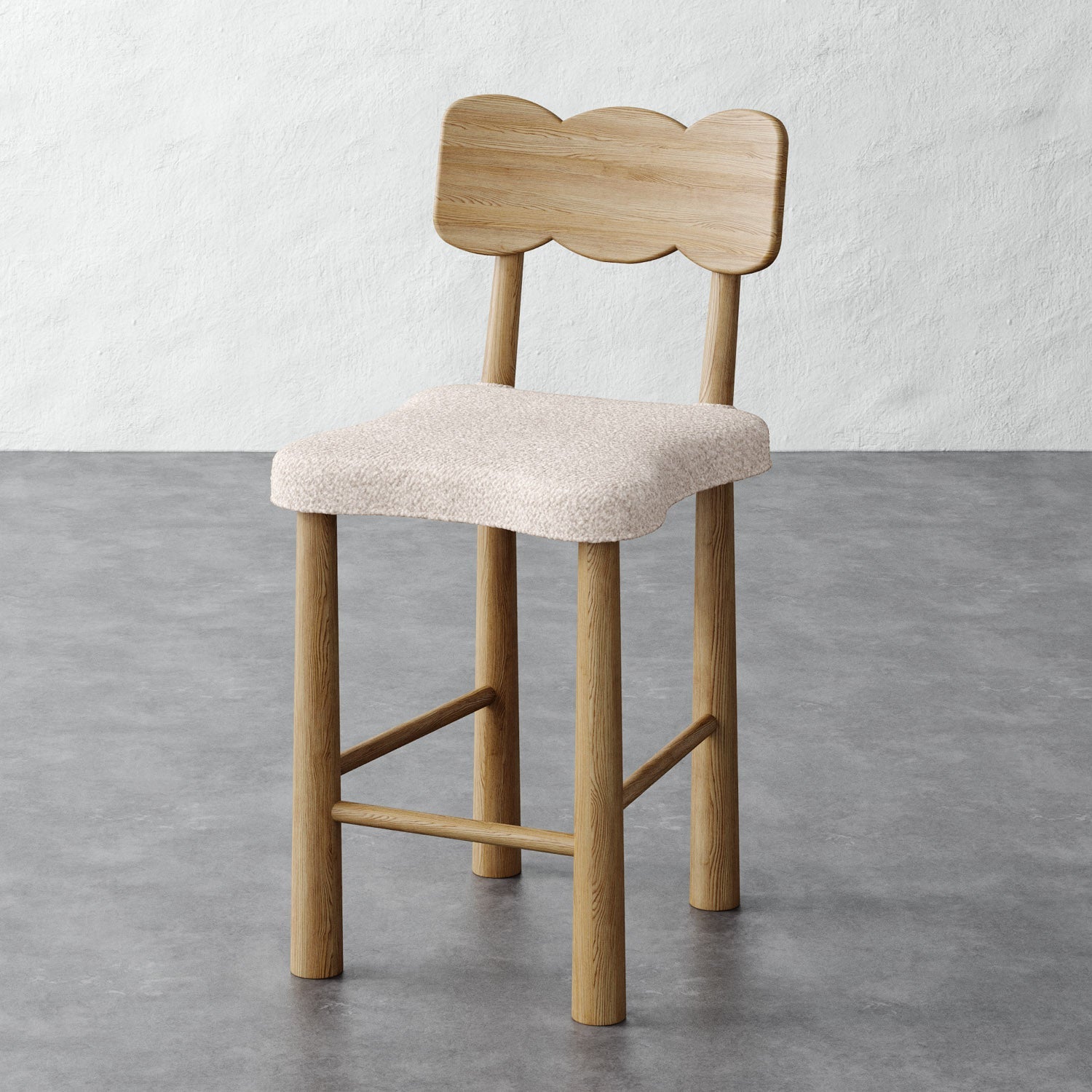 Luxury Modern Madeleine Counter Stool European Style for Villa