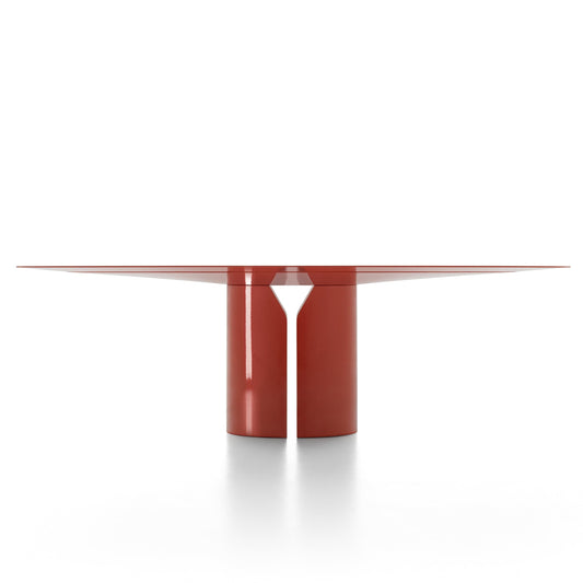 Luxury NVL Oval Dining Table Modern Italian Style for Villa