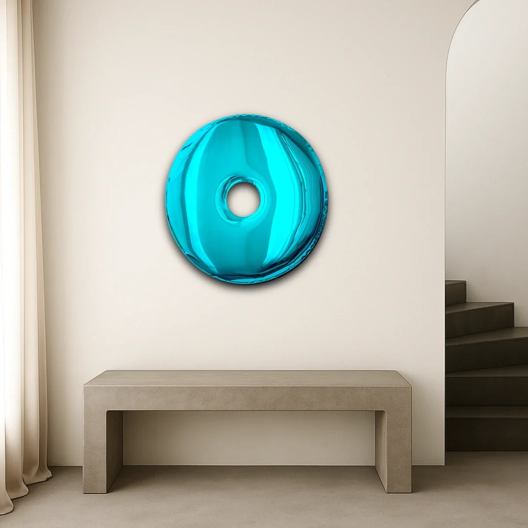 Luxury Modern Rondo Round Mirror European Style for Villa