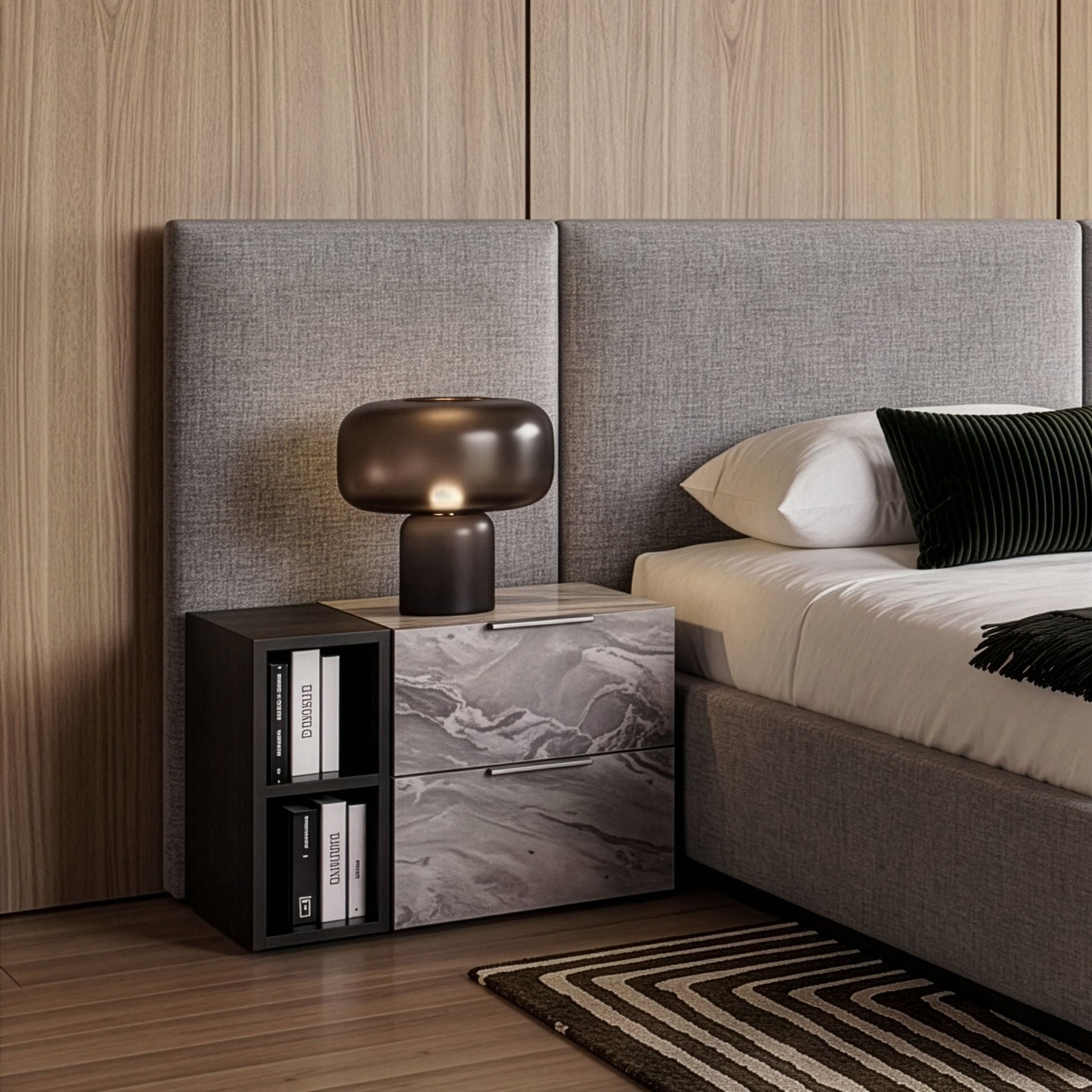 Luxury Modern Mariana Bedroom Set European Style for Villa