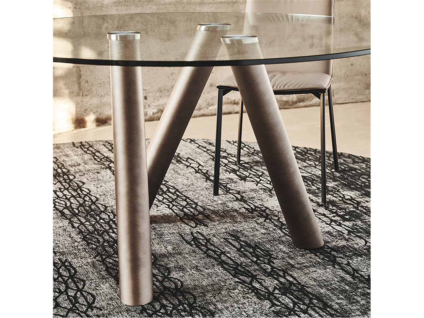 Luxury Modern Ray Dining Table European Style for Villa