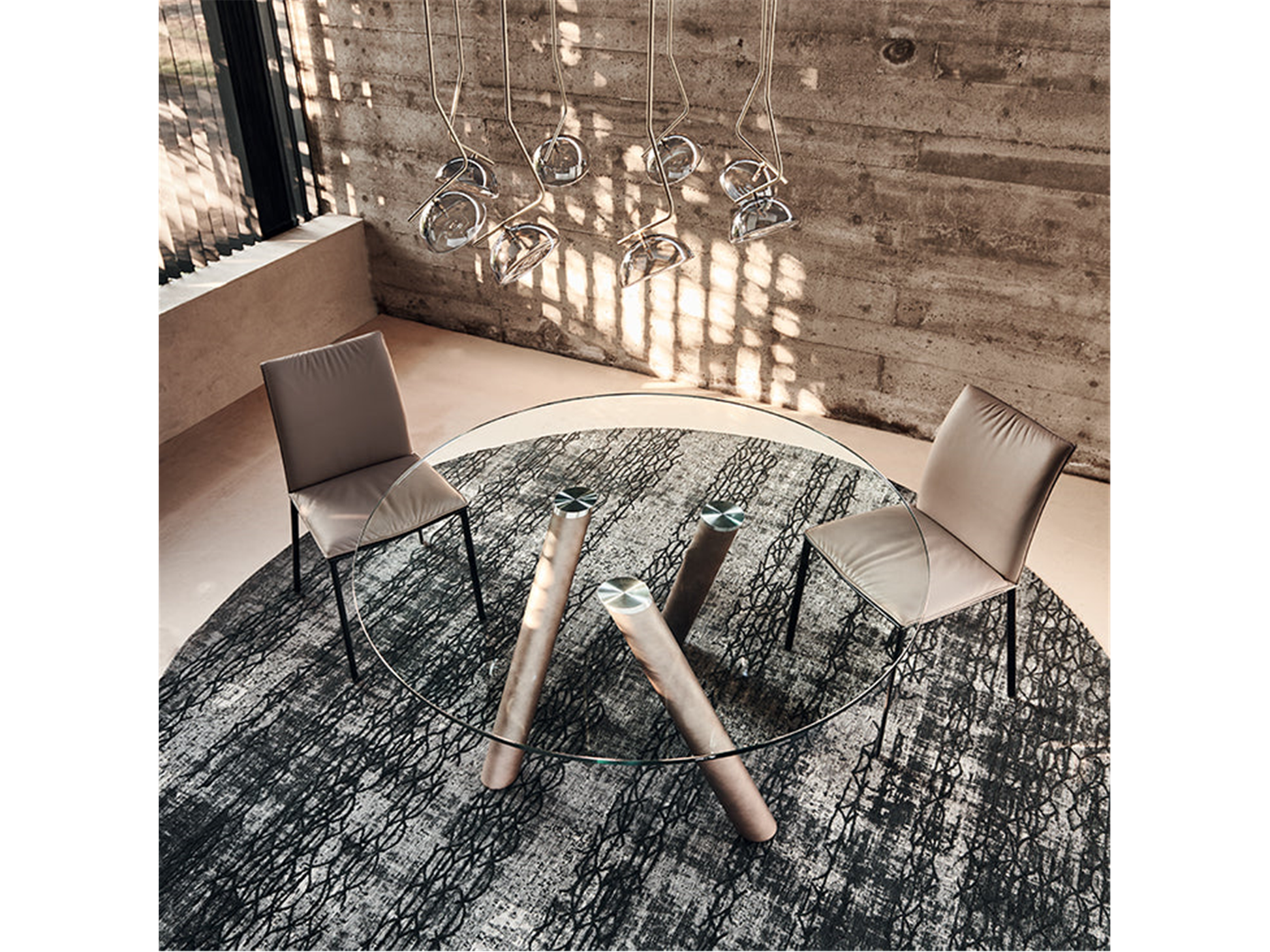 Luxury Modern Ray Dining Table European Style for Villa