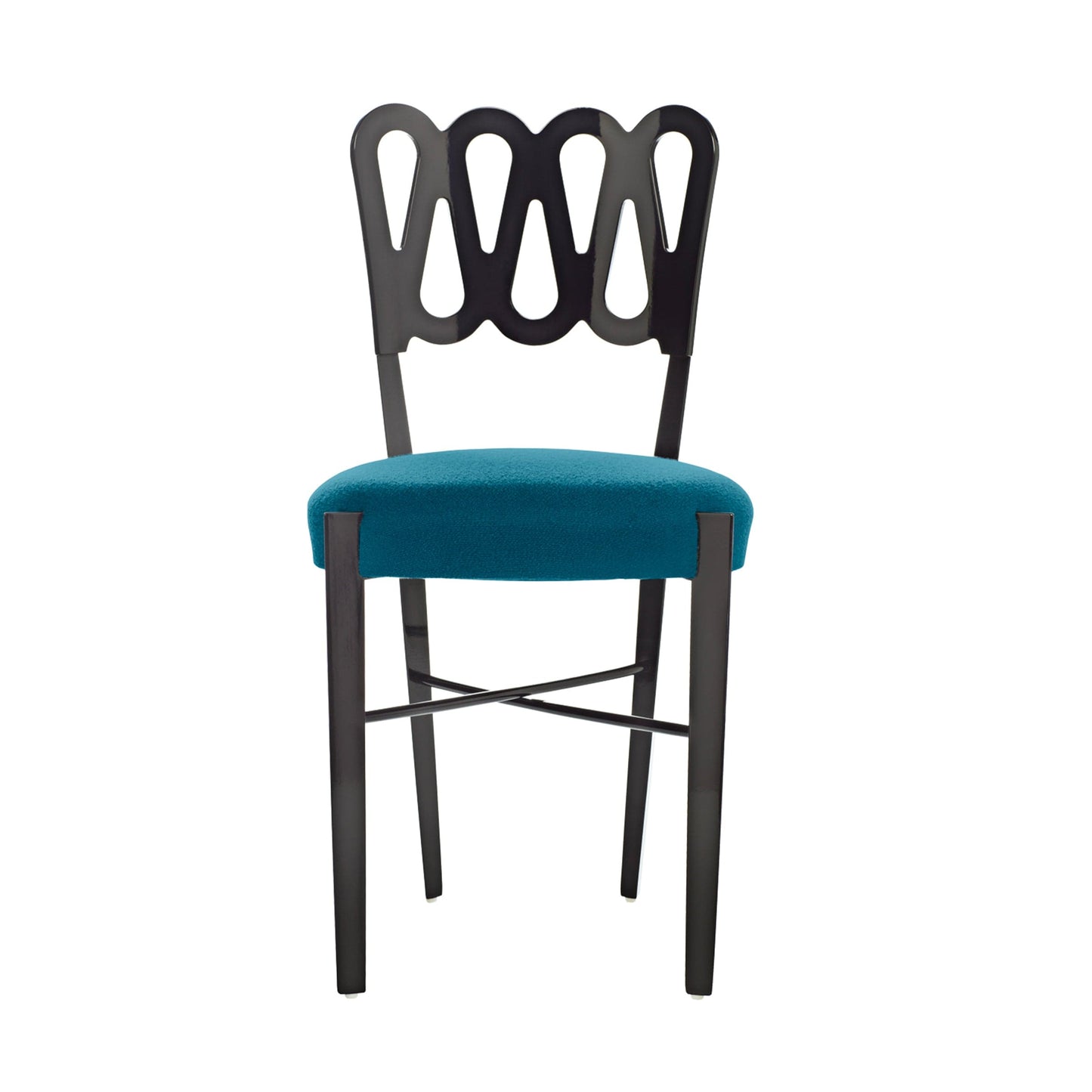 Dining Chair Ponti 969 – Lacquered Beech Wood BBB Italia Statement Piece