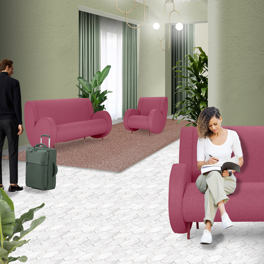 Luxury ATA Armchair Modern Italian Style for Villa