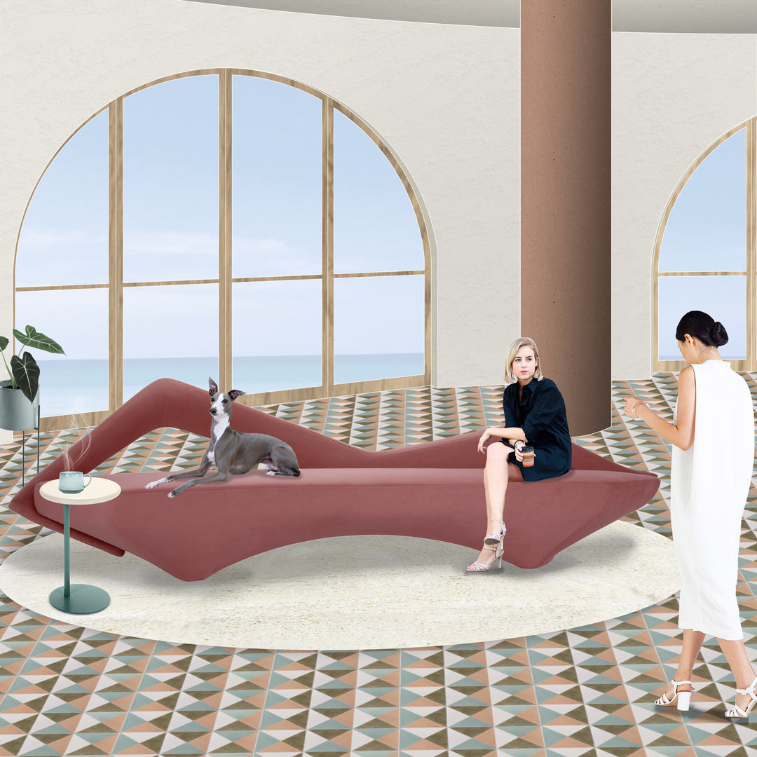 Soft Machine Sculptural Sofa – Fluid Fabric/Leather Giovanni Tommaso Garattoni Adrenalina