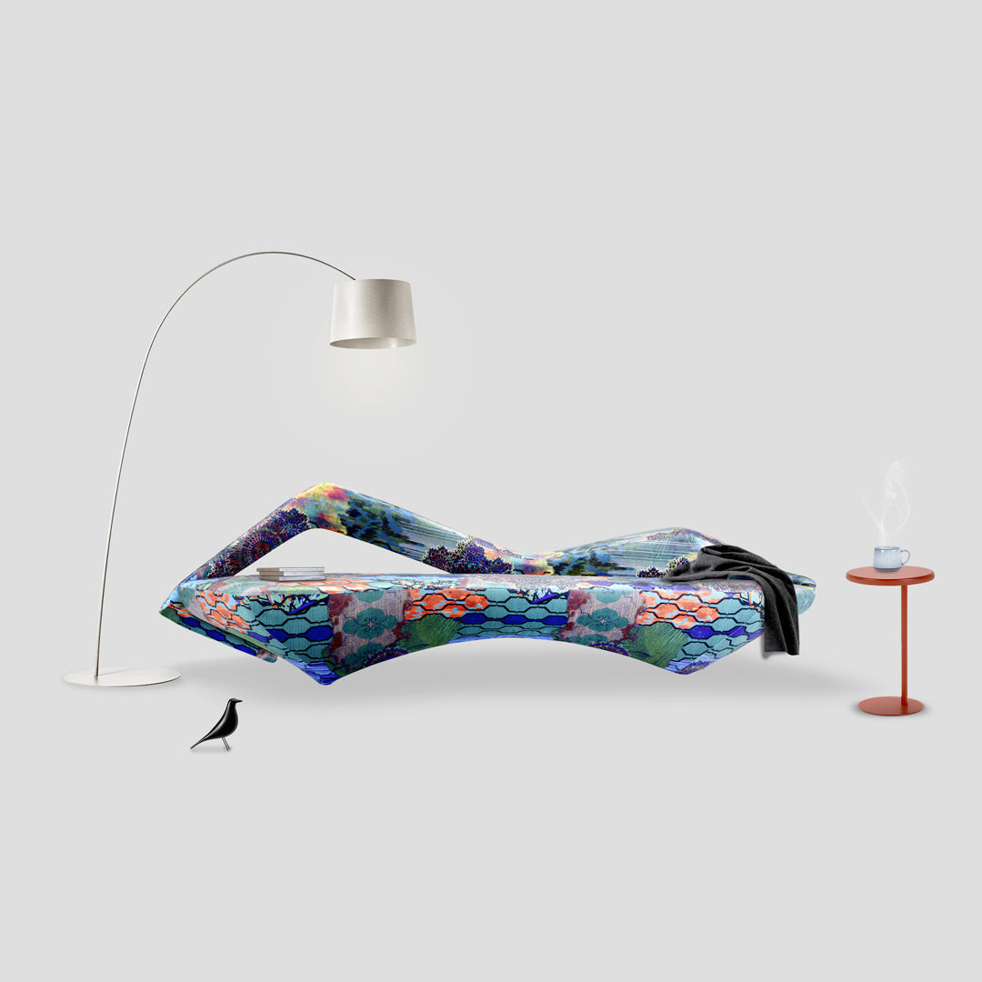 Soft Machine Sculptural Sofa – Fluid Fabric/Leather Giovanni Tommaso Garattoni Adrenalina