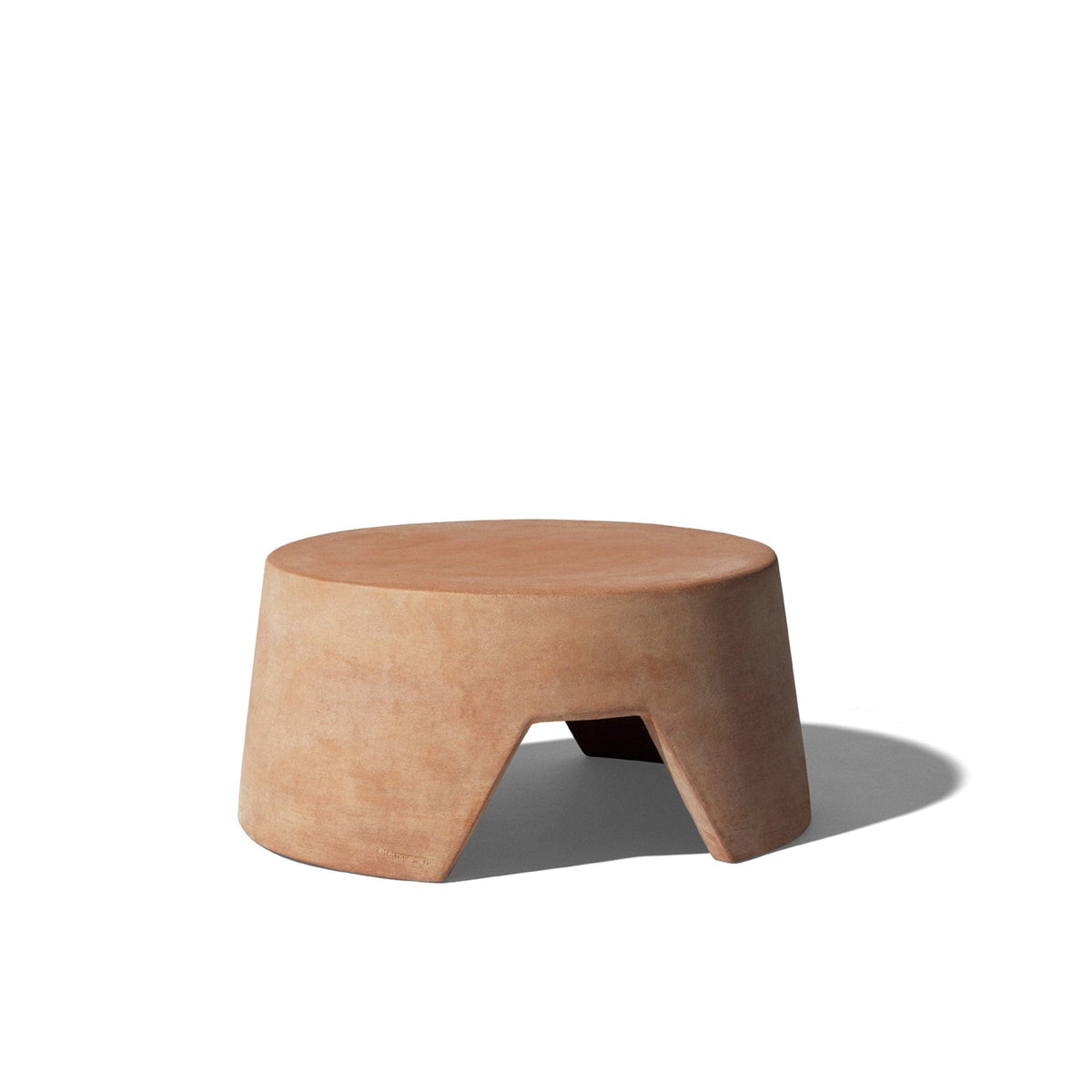 Luxury ALBI LOW Terracotta Coffee Table Modern Italian Style for Villa