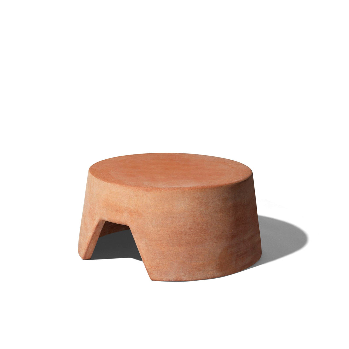Luxury ALBI LOW Terracotta Coffee Table Modern Italian Style for Villa